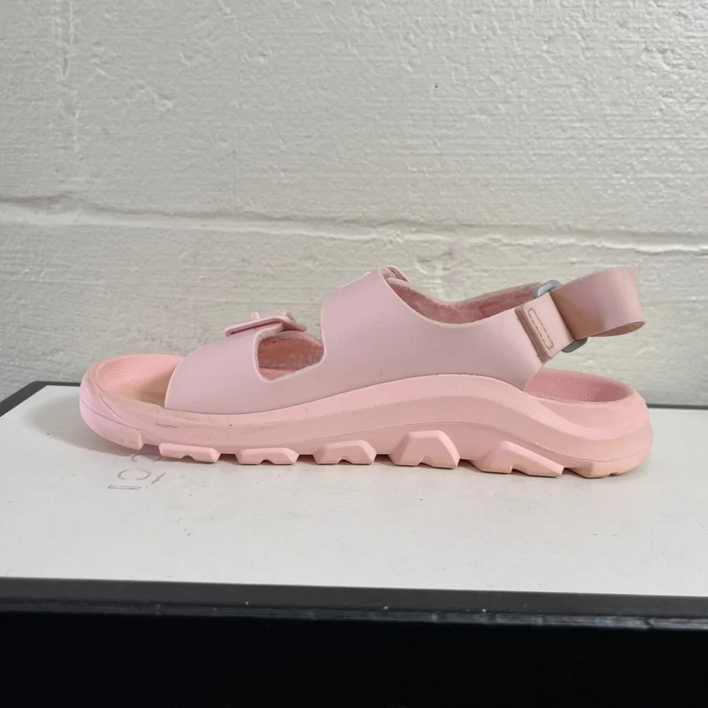 Birkenstock Mogami Birko-Flor Sandals Icy Gentle Rose Kids Girls 33 EU/2 US